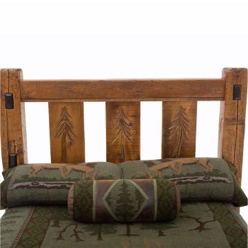 Giant Grove Reclaimed Barn Wood Headboard