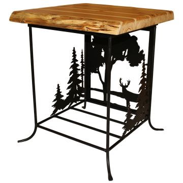 Iron Ridge Silhouette End Table
