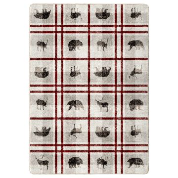 Rio Vista Rug - Red Stripe