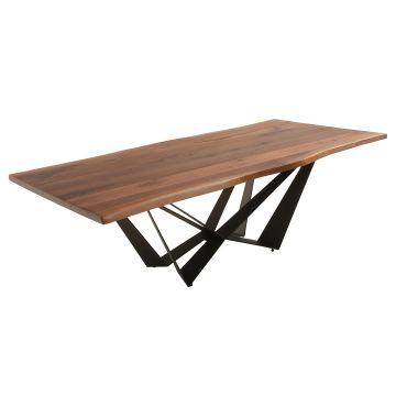 Modern Huntsman Live Edge Dining Table