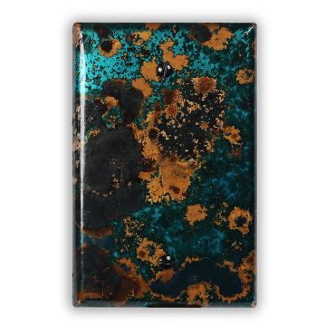 Mystic Topaz 1 Blank Copper Switch Plate