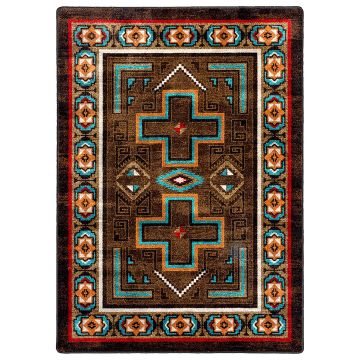 Saw Tooth Rug - Mojave Sunset