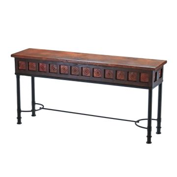Sevilla Copper Console Table