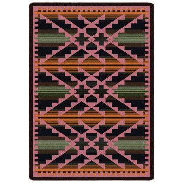 Saddle Blanket Rug - Periwinkle