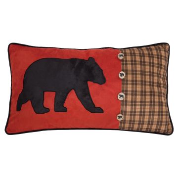 Bear & Buttons Pillow