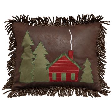 Hidden Cabin Pillow