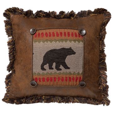Maple Lake Bear Pillow
