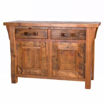 Stony Brooke Rustic Reclaimed Duo Door & Drawer Sideboard