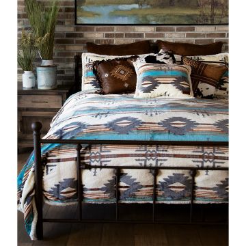 Wrangler® Lone Mountain Plush Sherpa Comforter Set