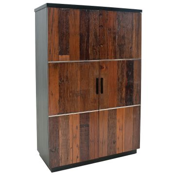 Urban Rustic Reclaimed Linen Closet