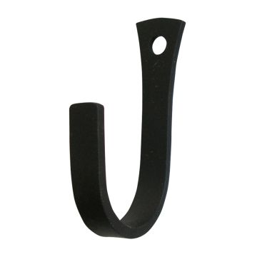 Wrought Iron Plain Wide Wall Hook