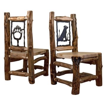 Calera Aspen Metal Insert Dining Chairs