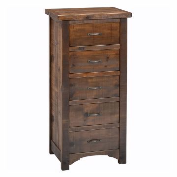 Woodland Park Rustic 5 Drawer Lingerie Chest