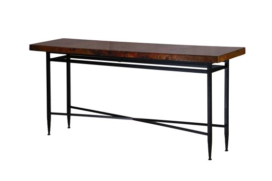 Sebastian Copper Console Table