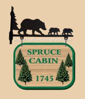 Wrought Iron Example Sign Bracket