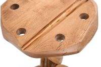 Log Pool Cue Stick Holder