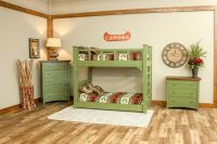 Painted Cottage Sunrise Bunk Bed - Sea Mist Green