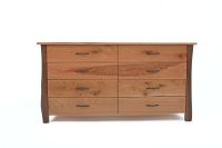 Modern Natural Eight Drawer Dresser