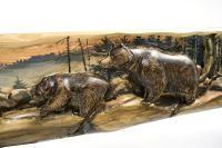 Bear carving (example only)
