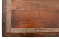 Western Woods 2 Drawer Reclaimed Barn Wood Nightstand--Detail