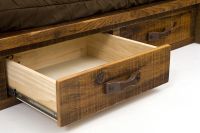 Platform Bed Drawer Close Up