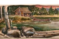 Cabin carving (example only)