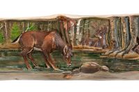 Deer carving (examply only)