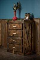Antler & Barnwood 4 Drawer Chest