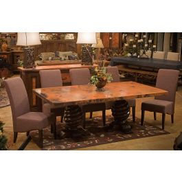 Rustic Copper Table Top Rustic Copper Table