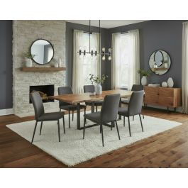 Contemporary Live Edge Dining Table
