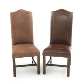 Elegant Leather Dining Chair