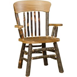 Hickory Log Cabin Dining Chairs