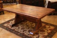 Stony Brooke Rustic Trestle Table
