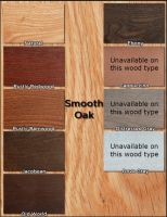 Smooth Oak Finish Options