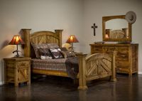 Heartland Weathered Wood Bedroom Set - Clear Finish