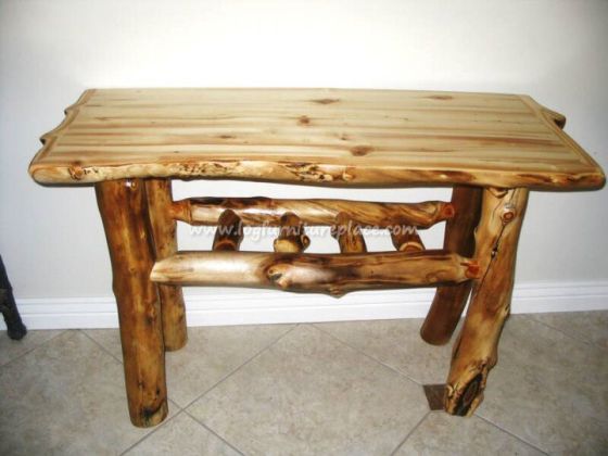 Aspen Lodge Tall Sofa Table