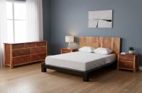 Natural Wood Dresser: Some lifestyle images are created with AI for visualization purposes. Crafted from natural solid wood, each piece is unique and will vary.