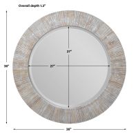 Repose Elegant Round Mirror