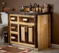 Black Walnut and Cedar 36" Vanity