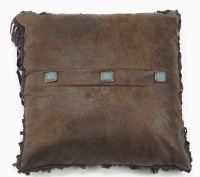 Triple Turquoise Concho Accent Pillow