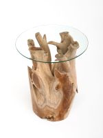 Natural Wood Branch Table