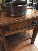 Reclaimed Barnwood Open Vanity - 30" - 36" style