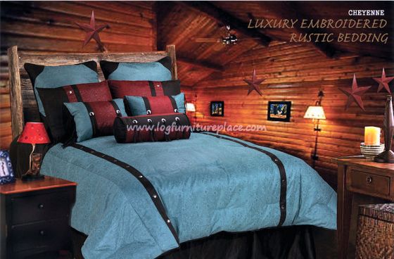 Cheyenne Turquoise Bedding Set + Euro Shams