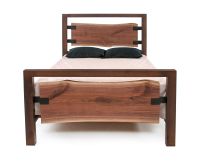 Modern Live Edge Bed