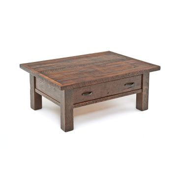 Rustic Oak Barn Wood Coffee Table