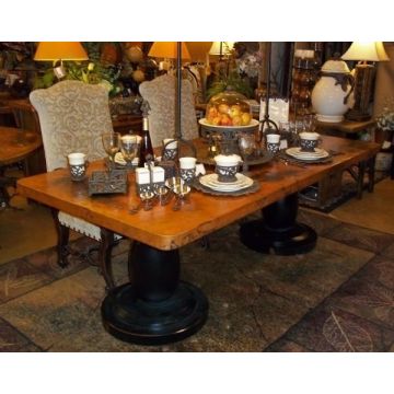 Rectangular Copper Dining Table