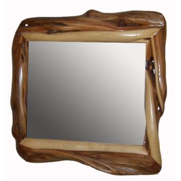Unique Juniper Log Mirror