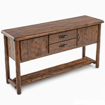 Olde Towne 2 Drawer Sideboard in Barnwood Lager