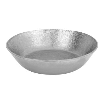 17" Large Round Nickel Terra Firma Copper Vessel Sink