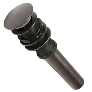 1.5" Non-Overflow Oil Rubbed Bronze Bathroom Sink Pop-Up Drain